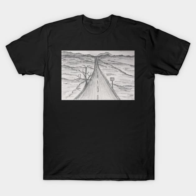 Path to unknown T-Shirt by Artladyjen